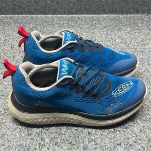 Keen WK400 Walking Shoes Sneakers Austern/Red Carpet 1027473 | Men’s Size 10.5